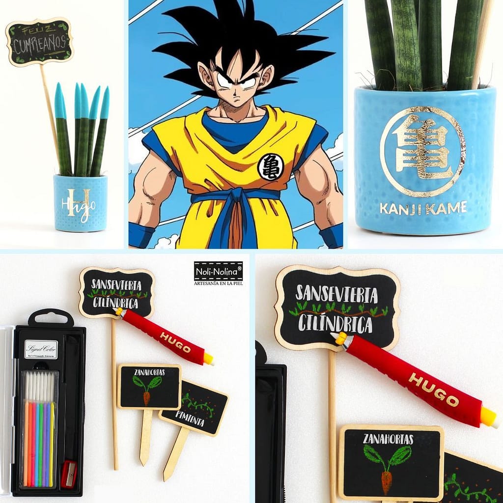 "¡Sorprendí a Hugo con un regalo lleno de creatividad y diversión! Esta adorable maceta viene acompañada de un juego de minipizarras y tizas, perfectas para dar rienda suelta a la imaginación. Ya sea para decorar su espacio con plantas o para dejar mensajes creativos, este regalo sin duda ha llamado la atención. ¡Me encanta hacer que los niños se sientan especiales con detalles únicos como este y lleno de encanto!"