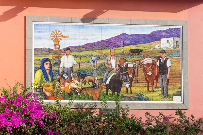mural azulejos pintados