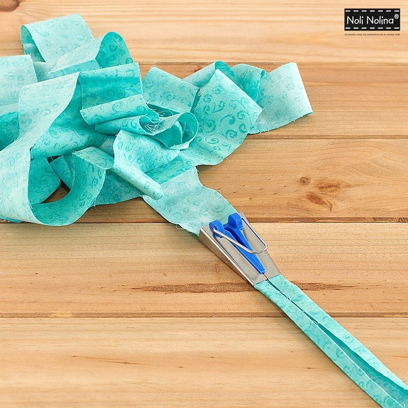 Fabricando cinta al biés