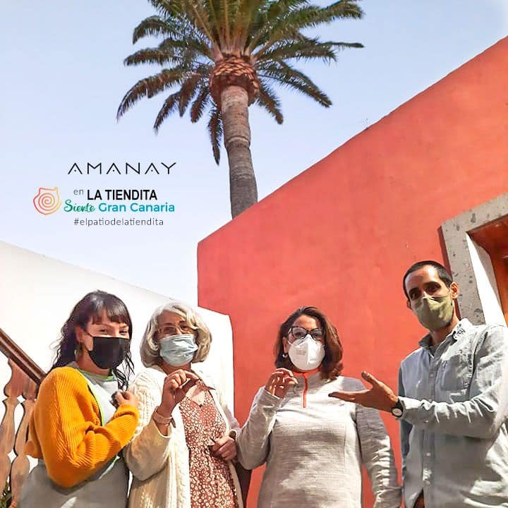 AMANAY resultado final de la clase de iniciación a la joyería en metal en LA TIENDITA