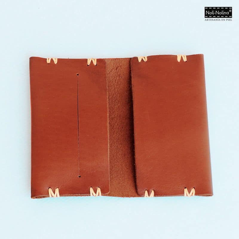 GENUINA CARTERA MINIMALISTA con pintadera - Imagen 3