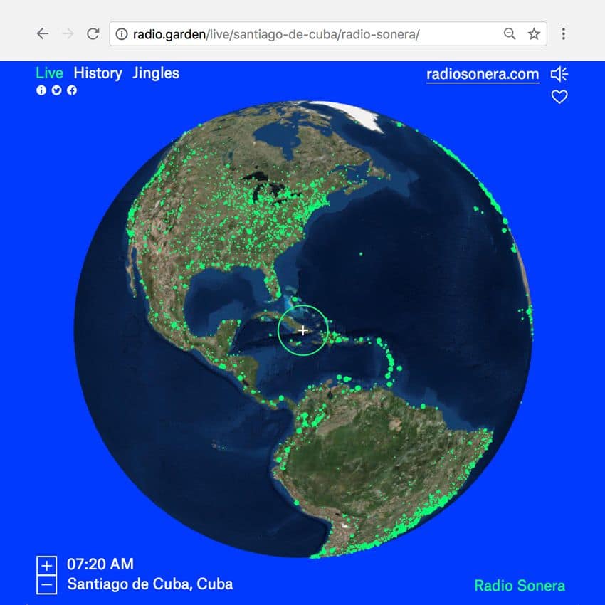 Radio Garden Adriana