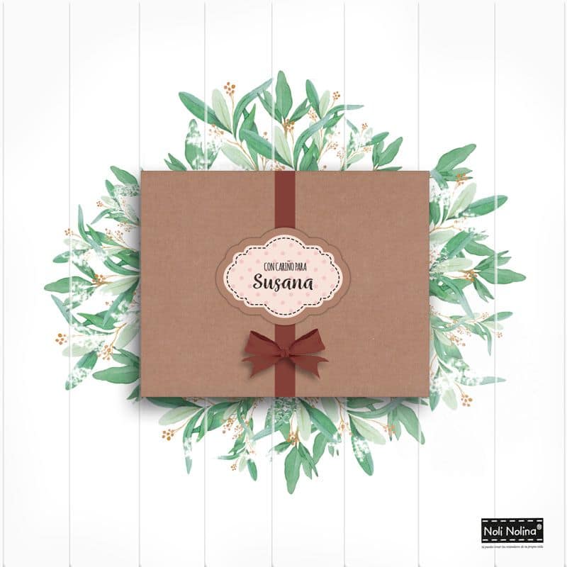 caja para regalo